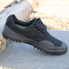 Arbeitsschutz Baustelle Wanderarbeiter Freizeitschuhe