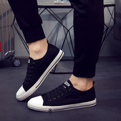 Zapatos de lona transpirables de estilo coreano Yao Spring para hombre