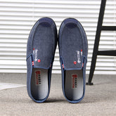 Zapatos casuales de tela transpirables de estilo coreano para hombre