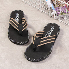 Simple Beach Flip-flops Korean Trendy Indoor Flip Flops