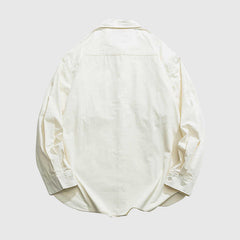 Einfarbige Hemden mit mehreren Taschen