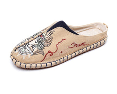 Atmungsaktive Canvas-Schuhe aus Baumwolle und Leinen im chinesischen Stil