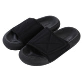 Men's Summer Trendy Thick-soled Couple Velcro Bread Flip Flops