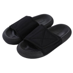 Chanclas de verano para hombre con suela gruesa y velcro