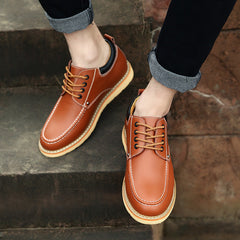 Herren koreanischen Stil weiche Unterseite grüne Höhe Freizeitschuhe