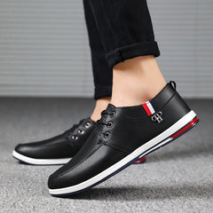 Zapatos casuales de negocios verdes de moda coreana para primavera para hombre