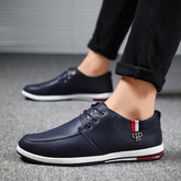 Zapatos casuales de negocios verdes de moda coreana para primavera para hombre