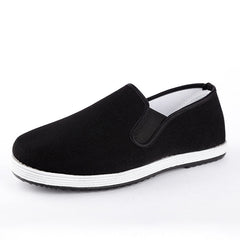 Herrenschuhe aus altem Stoff, bequem, atmungsaktiv, handgefertigt, robust