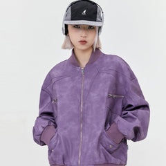 Vintage Cropped High Street Fliegerjacke