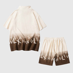 Conjunto de contraste de texto minimalista