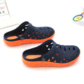 Men's Summer Outdoor Leisure Dual-purpose Breathable Silicone Slippers