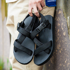 Sandalias de playa glamurosas para hombre