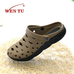 Zapatillas de silicona transpirables de doble propósito para verano y tiempo libre para hombre