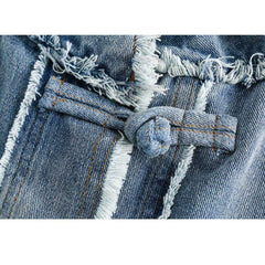 Chaqueta vaquera icónica de otoño