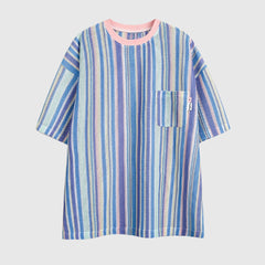Contrast Striped Tees