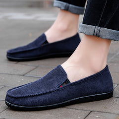 Zapatos casuales de PU ligeros y transpirables con suela suave para primavera para hombre