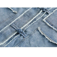 Chaqueta vaquera icónica de otoño