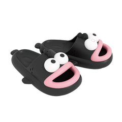 Lindas pantuflas casuales de dibujos animados