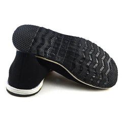 Women's & Men's Strong Soles Black Rubber Sole Casual Shoes