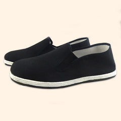 Women's & Men's Strong Soles Black Rubber Sole Casual Shoes