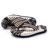 Trendy Men's Outdoor Massage Beach Platform Slippers
