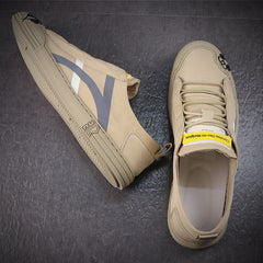Men's Korean Style Low Top Breathable Ice Canvas Shoes
