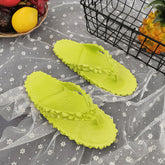 Pantuflas playeras de verano con lunares para mujer y hombre