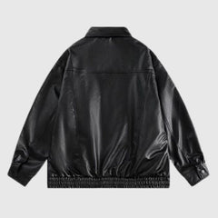 Chaqueta de aviador holgada euroamericana de moda