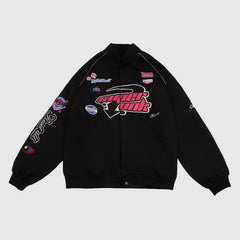 Chaqueta retro inspirada en el hip-hop