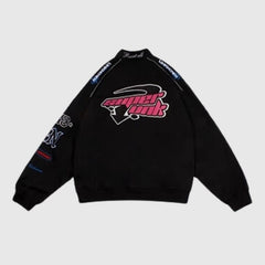 Chaqueta retro inspirada en el hip-hop
