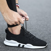 Men's Fashionable Running Flying Woven Breathable Men's Shoes