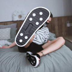 Herren-Flip-Flops mit Popcorn-Sommer- und Outdoor-Klettverschluss