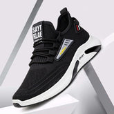 Men's Soft Bottom Comfortable Running Flying Woven Sneakers