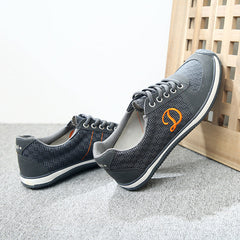 Weiche, atmungsaktive, schweißabsorbierende Laufschuhe aus Segeltuch für Herren