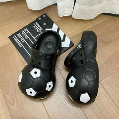 Fußball-Gartenclog für Paare