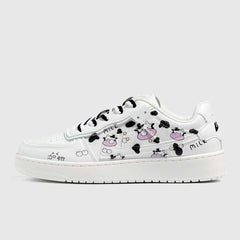Verspielte Kuh-Sneaker