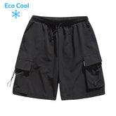 Cargo-Shorts aus Eisseide
