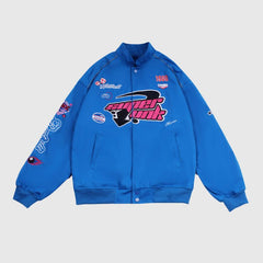 Chaqueta retro inspirada en el hip-hop