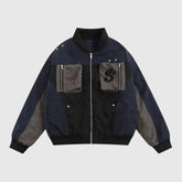 Abrigo aislante de aviador bordado