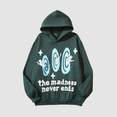 Sudadera con capucha y estampado de calle americano