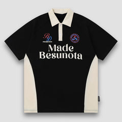 Racing-T-Shirt in Kontrastfarbe