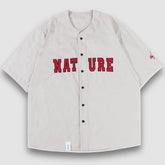 Natur Solide Baseball-Shirts
