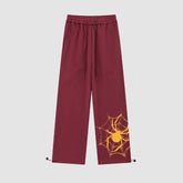 Jogginghose mit Spinnennetz-Print