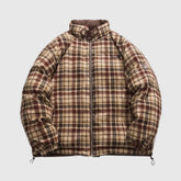 Abrigo deportivo reversible de algodón informal