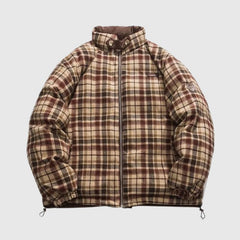 Abrigo deportivo reversible de algodón informal