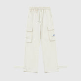 Schlichte, einfarbige Cargohose