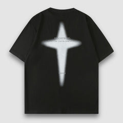 Camiseta de estrella de cuatro puntas