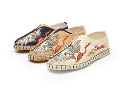 Atmungsaktive Canvas-Schuhe aus Baumwolle und Leinen im chinesischen Stil