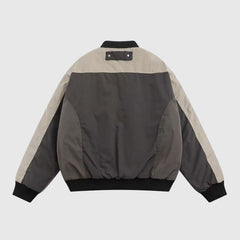 Isolierter Fliegermantel mit Stickerei