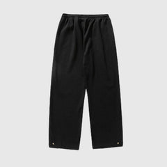 Pantalones cargo casuales de polar con pierna ancha